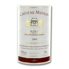 VIN ROUGE Château Matalin Bordeaux 2006