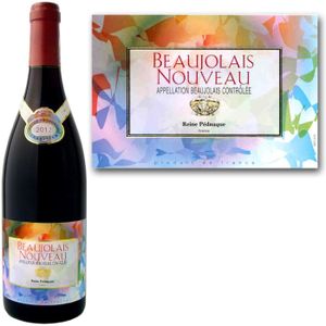 VIN ROUGE Reine Pédauque Beaujolais Nouveau 2012