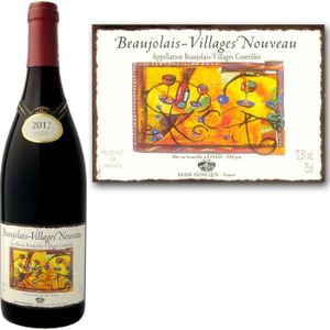 VIN ROUGE Reine Pédauque Beaujolais Villages Nouveau 2012
