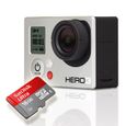 CAMESCOPE GoPro HERO 3 White + SANDISK Micro SD 16 Go