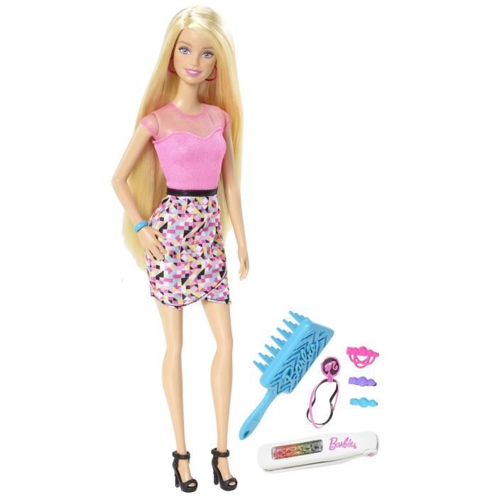 barbie sirene multicolore arc en ciel