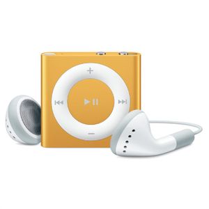 BALADEUR MP3 / MP4 APPLE iPod shuffle 2 Go Orange