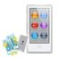LECTEUR MP3 - MP4 New IPOD NANO 16Go SILVER Gen7 + Films + Coque