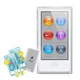 LECTEUR MP3 - MP4 New IPOD NANO 16Go SILVER Gen7 + Films + Coque