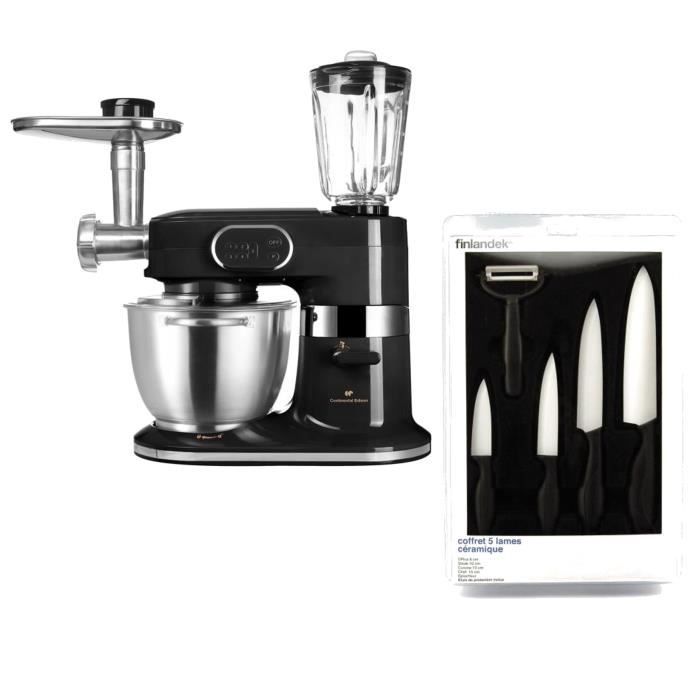 Continental Edison Robot Pâtissier Rb100wb 5 L Noir