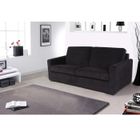  PRESTO Canapé conv. 140x190 HD24kg/m3 Micro Noir