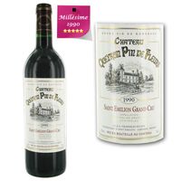 VIN ROUGE Château Queyron Pin de Fleurs 1990