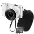 HYBRIDE SAMSUNG NX1000 20-50mm + Etui+ SANDISK MicroSD 8Go