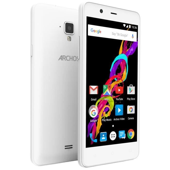 Archos Titanium G Blanc Achat Smartphone Pas Cher Avis Et