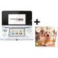 DS 3DS BLANC ARCTIQUE + NINTENDOGS + CATS GOLDEN