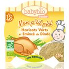  Babybio Plat Légumes Dinde 230gr