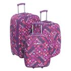 VALISE TROLLEY LULU CASTAGNETTE Set de 3 valises trolley BOD