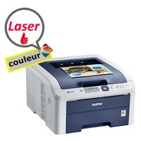 Imprimante Laser BROTHERHL3040CNBLEU BLANC