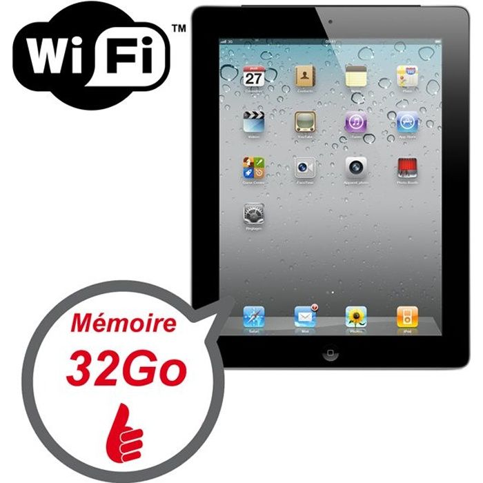 Apple iPad 2 32 Go Achat / Vente TABLETTE TACTILE Apple iPad 2 32 Go