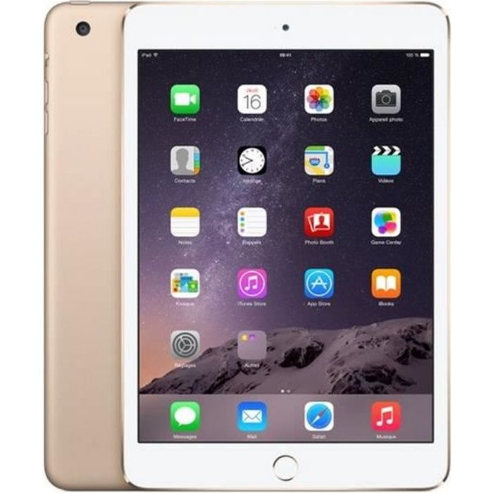 Apple iPad mini 3 Wi Fi 16Go Or Achat / Vente tablette tactile iPad