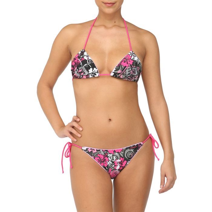 Maillots de Bain Deux pièces Femme Maillot de Bain noué à Nouer