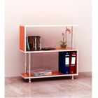  ETAGERE 3 NIVEAUX ORANGE