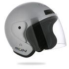 CASQUE - PIECE DETACHEE CASQUE Stormer Casque Jet Sun Gris Métal