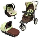 POUSSETTE-CHASSIS POUSSETTE BAMBISOLCombiné Trio Surfy Choco/anis