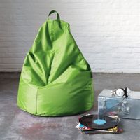 POUF - POIRE V2 DESIGN Pouf poire vert anis