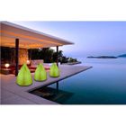 POUF - POIRE V2 DESIGN Pouf poire vert anis