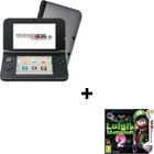  CONSOLE 3DS XL ARGENT & NOIR + LUIGI'S MANSION 2