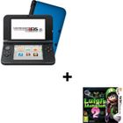  CONSOLE 3DS XL BLEU & NOIR + LUIGI'S MANSION 2