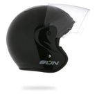 CASQUE - PIECE DETACHEE CASQUE Stormer Casque Jet Sun Noir Brillant