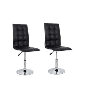CHAISE LEAF Lot de 2 chaises de salle à manger CHAISE LEAF Lot de 2 chaises de salle à manger