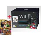 WII PACK WII NOIR MARIO KART + PUNCH-OUT !!