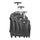 TORRENTE Set de 3 Valises Rigide ABS 4 Roues 50-60