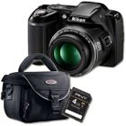  NIKON L810 Bridge noir + Etui + Carte SD 4Go