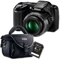  NIKON L810 Bridge noir + Etui + Carte SD 4Go