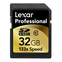 CARTE MEMOIRE LEXAR SD PROFESSIONAL 32 Go