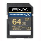  PNY carte SDXC 64 Go classe UHS-1
