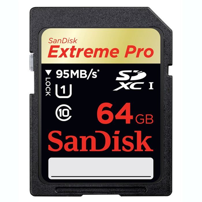 Nouveau Panasonic Lumix GH4K - Page 10 Sandisk-sdxc-extreme-pro-64-go-classe-10