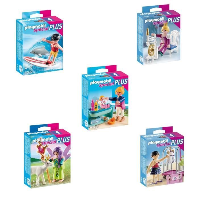 Playmobil Pack Sp Cial Fille Achat Vente Univers Miniature