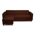 CANAPE - SOFA - BANQUETTE FIRR Canapé d'angle réversible chocolat