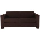  RODEO Canapé 3 places convertible microfibre choco