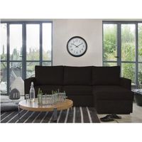 CANAPE - SOFA - BANQUETTE ADDICT Canapé d'angle convertible Chocolat