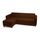 CANAPE - SOFA - BANQUETTE FIRR Canapé d'angle réversible chocolat