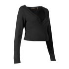 T-SHIRT NOPPIES Maternité Cache Coeur LELY Noir