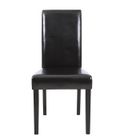  Lot de 2 chaises BELLA noires