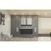 Accessoires salle de bain design rouge