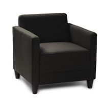 FINLANDEK Fauteuil NELIÖ 68x70cm tissu noir FINLANDEK Fauteuil NELIÖ 68x70cm tissu noir