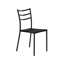 KITTY Lot de 4 chaises noires KITTY Lot de 4 chaises noires