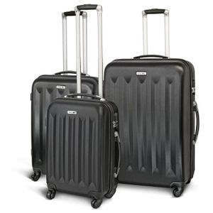 SET DE VALISES KINSTON Set de 3 valises trolley 4 roues SET DE VALISES KINSTON Set de 3 valises trolley 4 roues