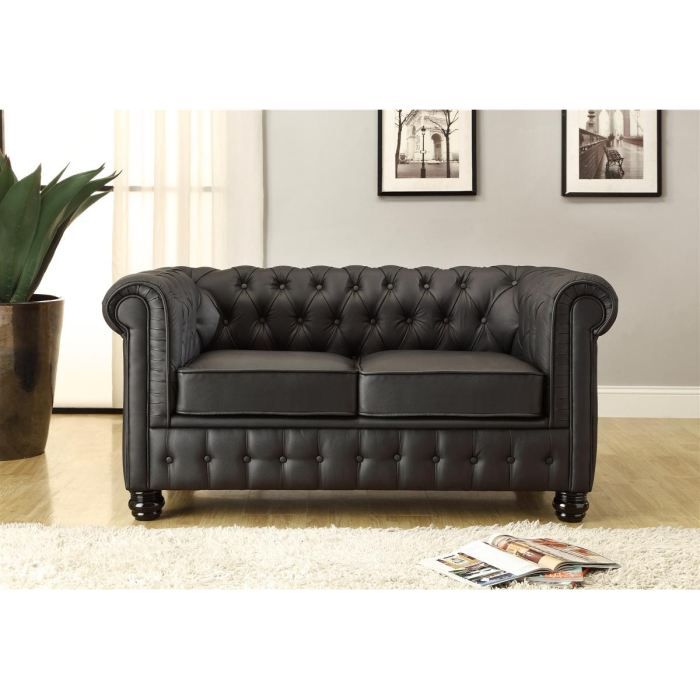 canape chesterfield pas cher 2 places