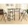 TABLE CUISINE AVEC OU SANS CHAISE SMOOTHIE  table + 2 chaises noires
