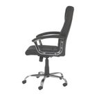 CHAISE DE BUREAU ALPHASON HOUSTON Fauteuil cuir noir